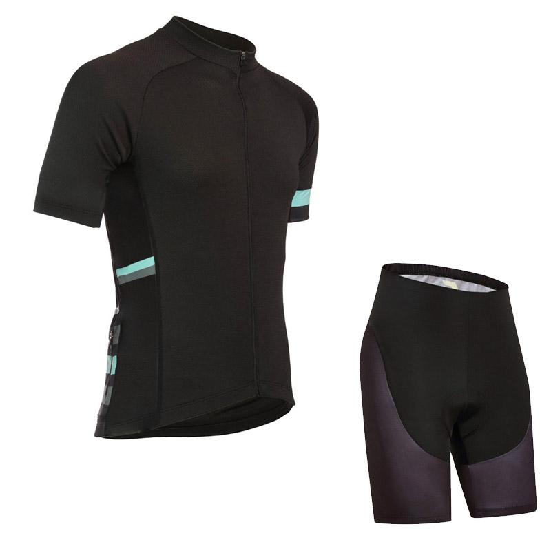 Men's Short Sleeve Cycling Jersey (Bib) Shorts DKGEMN-093