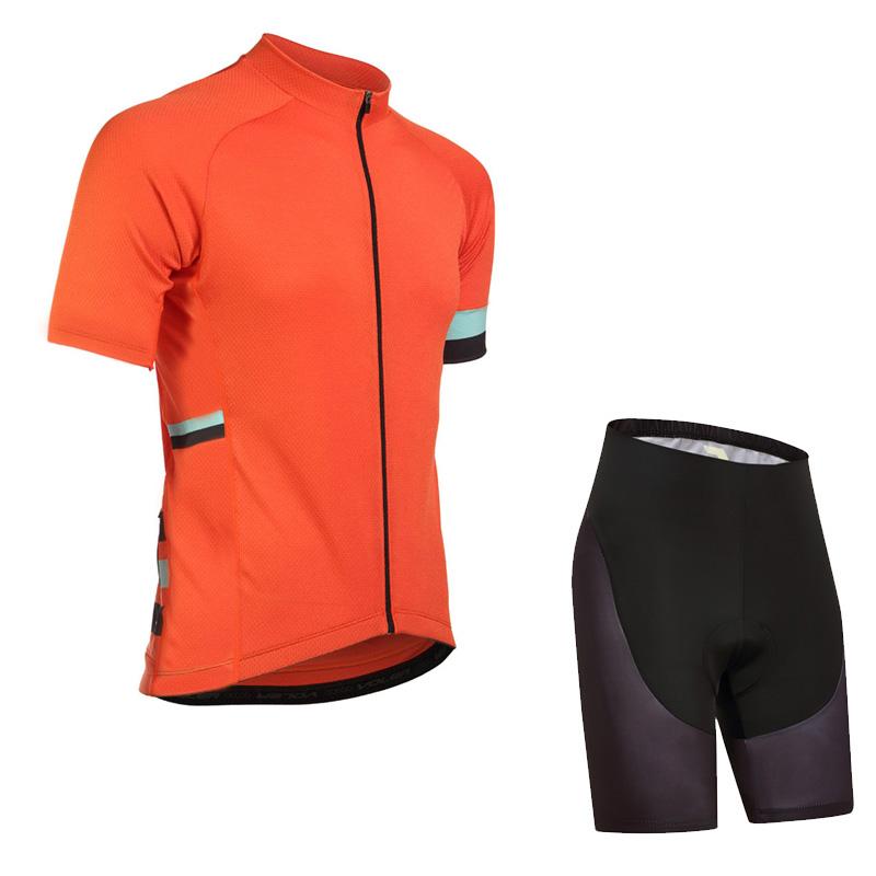 Men's Short Sleeve Cycling Jersey (Bib) Shorts DKGEMN-095