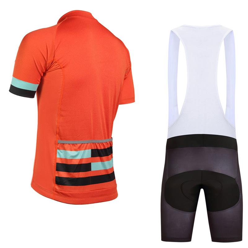 Men's Short Sleeve Cycling Jersey (Bib) Shorts DKGEMN-095