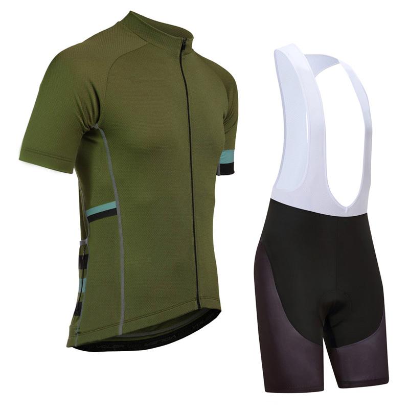 Men's Short Sleeve Cycling Jersey (Bib) Shorts DKGEMN-096