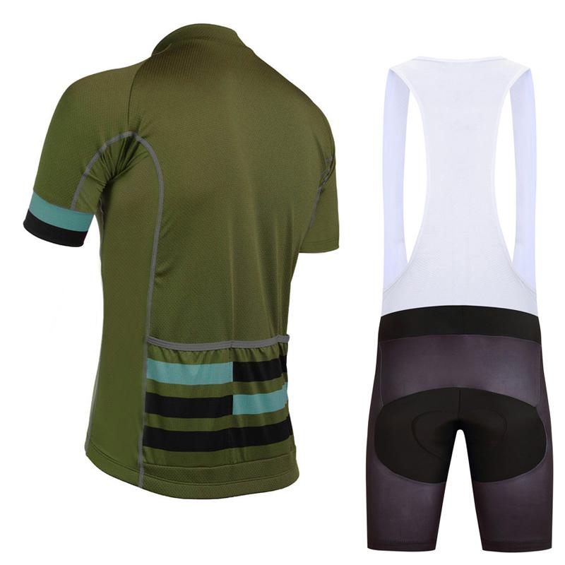Men's Short Sleeve Cycling Jersey (Bib) Shorts DKGEMN-096