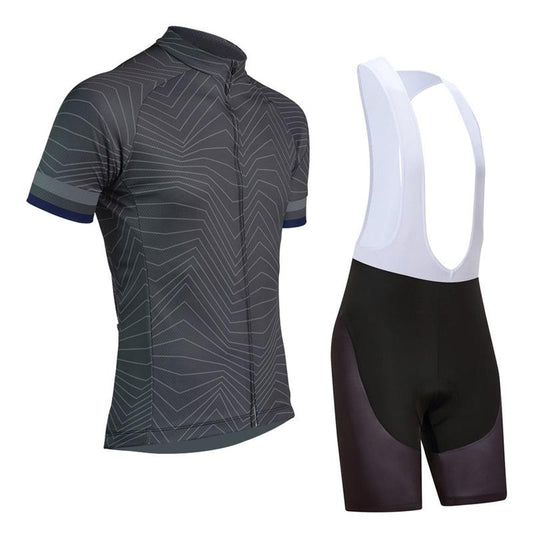 Men's Short Sleeve Cycling Jersey (Bib) Shorts DKGEMN-097