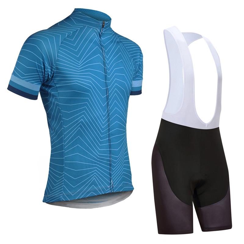 Men's Short Sleeve Cycling Jersey (Bib) Shorts DKGEMN-098