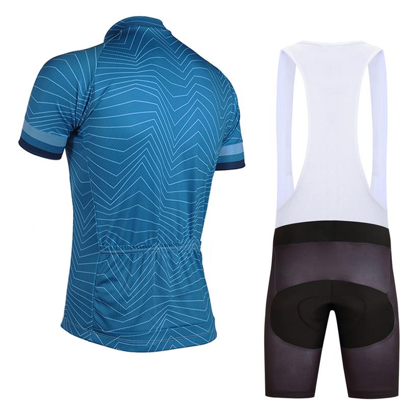 Men's Short Sleeve Cycling Jersey (Bib) Shorts DKGEMN-098