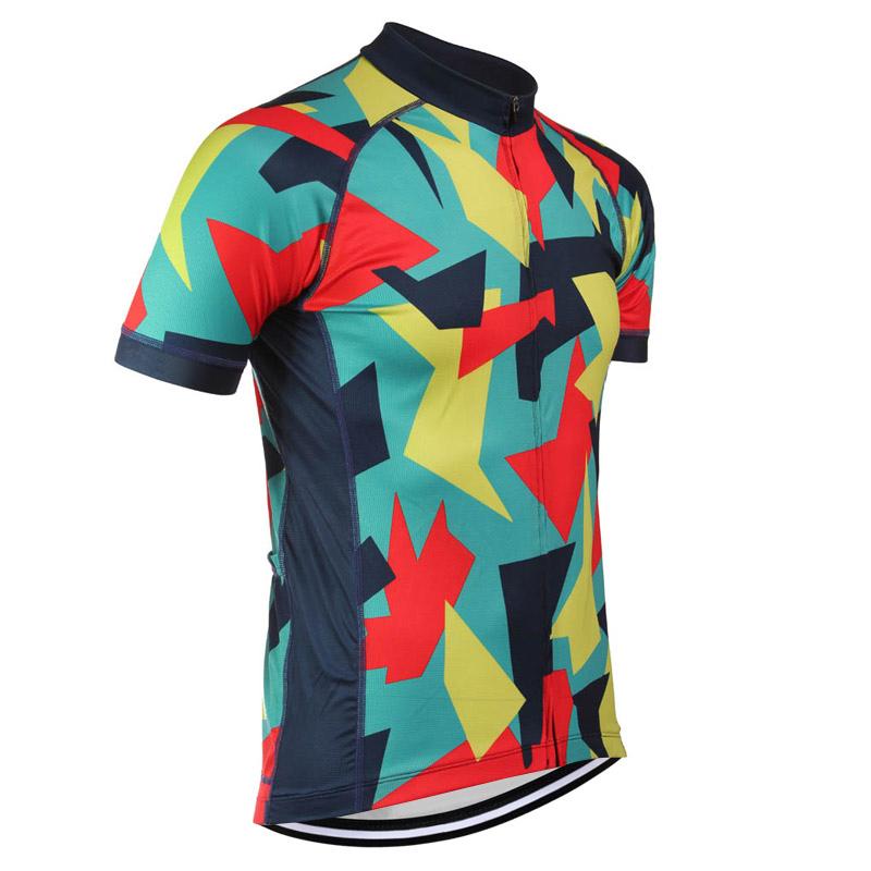 Men's Short Sleeve Cycling Jersey (Bib) Shorts DKGEMN-100