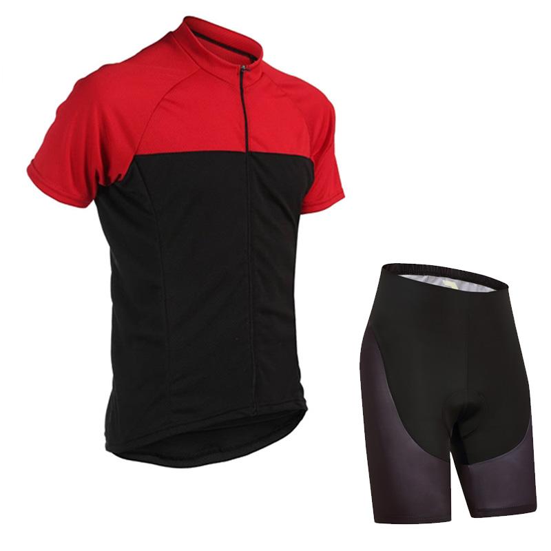 Men's Short Sleeve Cycling Jersey (Bib) Shorts DKGEMN-103