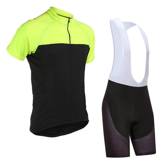 Men's Short Sleeve Cycling Jersey (Bib) Shorts DKGEMN-106