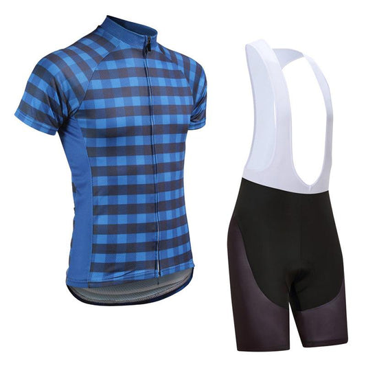 Men's Short Sleeve Cycling Jersey (Bib) Shorts DKGEMN-110