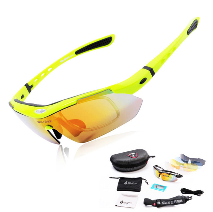 Cycling Glasses Men Sports MTB Bicycle Cycling Polarized Sunglasses BYJ-013