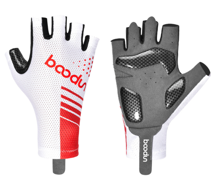 Ventilated Performance: Half Finger Cycling Gloves for Breathable Riding BOODUN 2101249