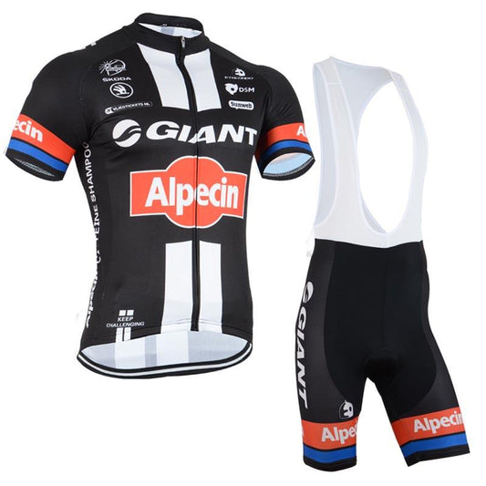 Men's Short Sleeve Cycling Jersey (Bib) Shorts GIANT-002
