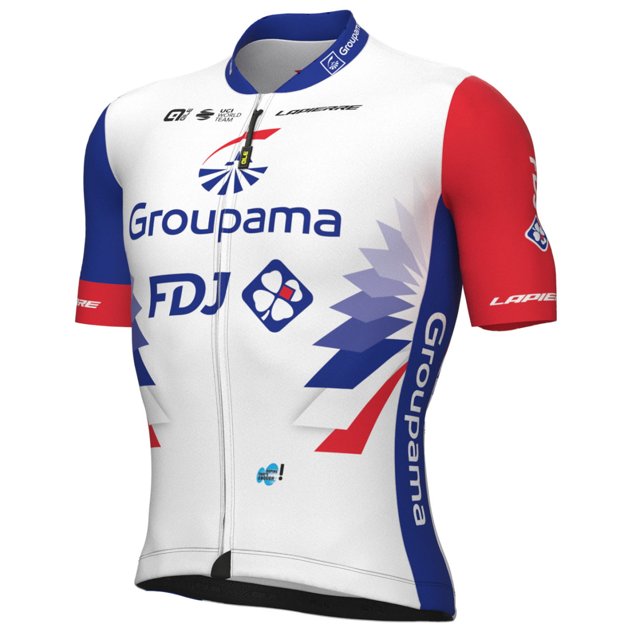 Men's Short Sleeve Cycling Jersey (Bib) Shorts FDJ-2022-001-AC