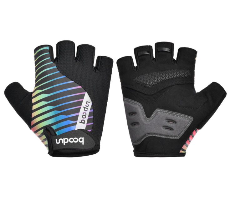 Gear Up for the Road: High-Quality Half Finger Cycling Gloves BOODUN 2111409