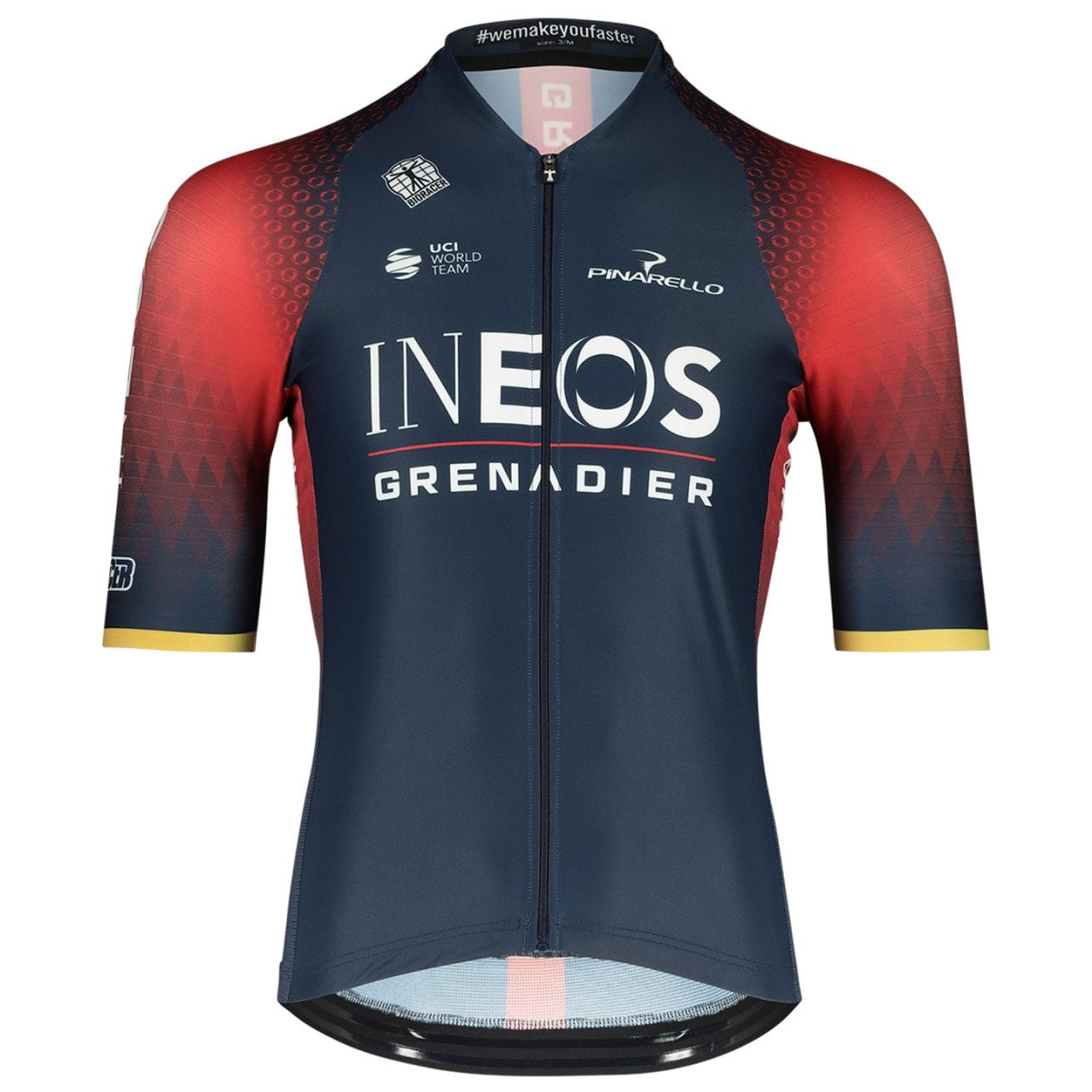 Men's Short Sleeve Cycling Jersey (Bib) Shorts Ineos-2022-002-AC