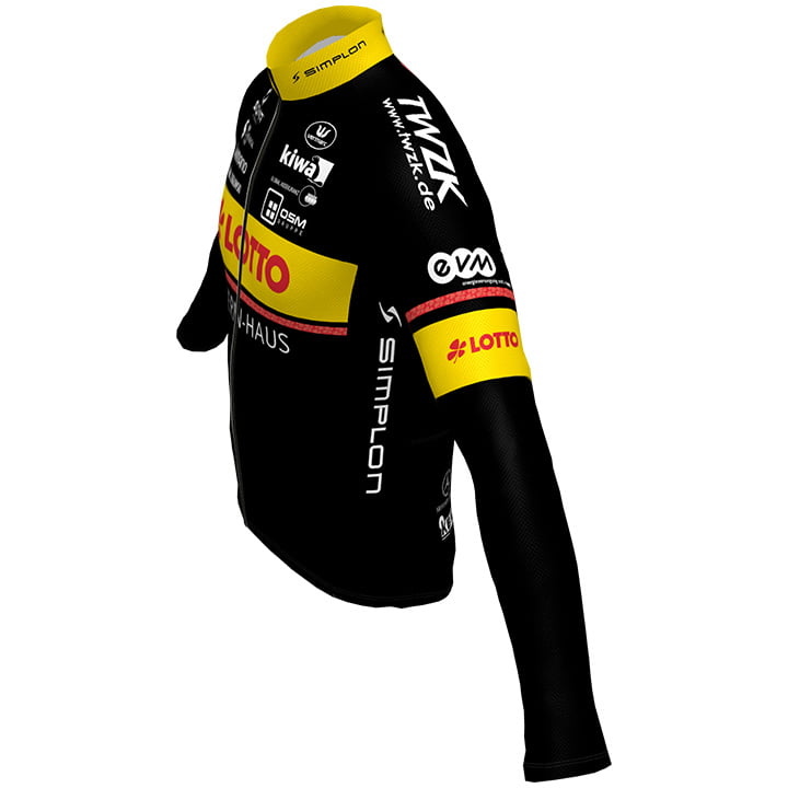 TEAM LOTTO - KERNHAUS LONG SLEEVE JERSEY Bib Pants BLACK - YELLOW