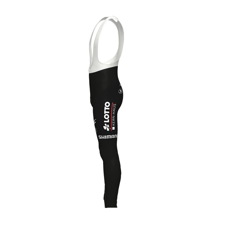 TEAM LOTTO - KERNHAUS LONG SLEEVE JERSEY Bib Pants BLACK - YELLOW