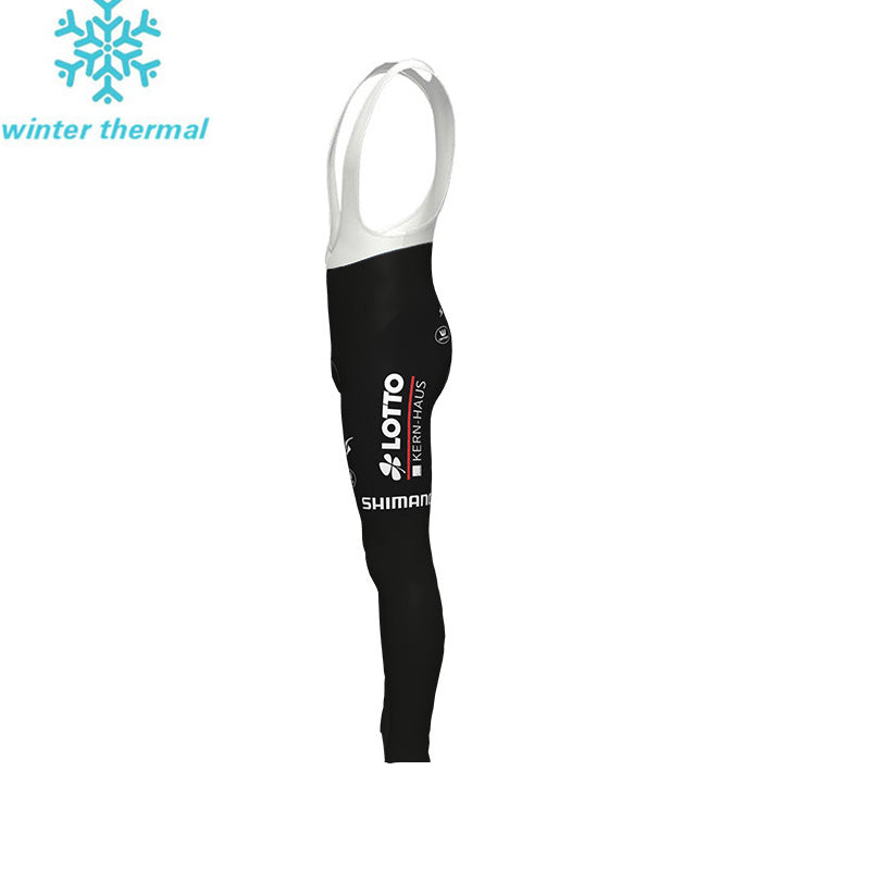 TEAM LOTTO - KERNHAUS Long Sleeve Cycling Jersey Bib Pants
