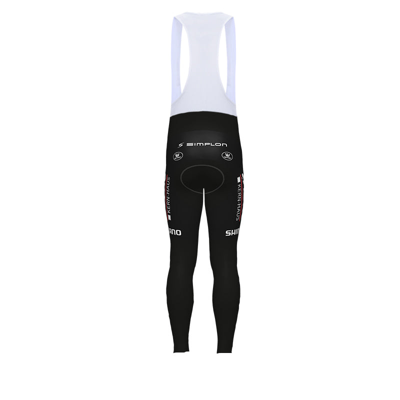 TEAM LOTTO - KERNHAUS LONG SLEEVE JERSEY Bib Pants BLACK - YELLOW