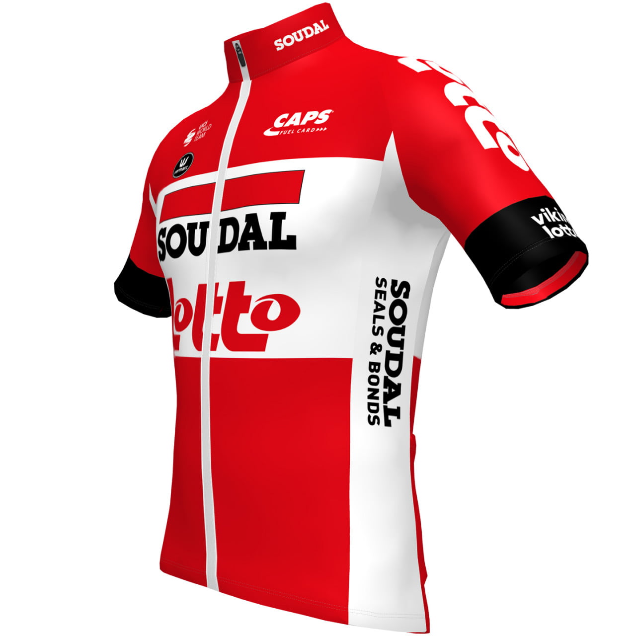 Men's Short Sleeve Cycling Jersey (Bib) Shorts Lotto-2022-001-AC