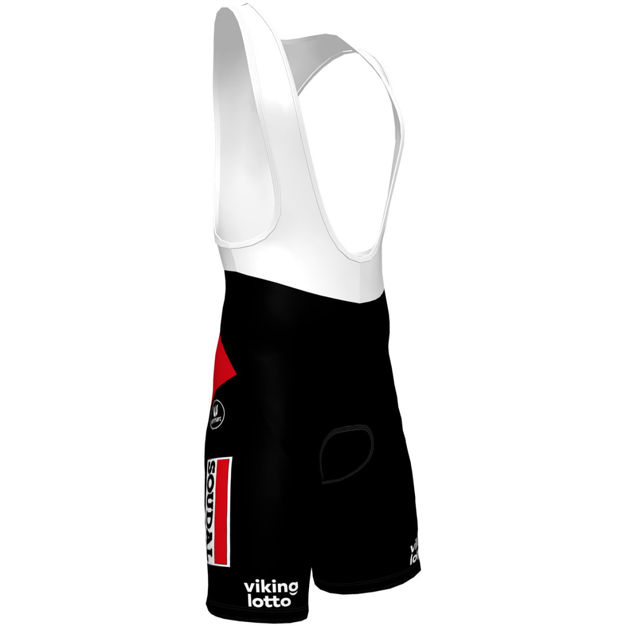 Men's Short Sleeve Cycling Jersey (Bib) Shorts Lotto-2022-001-AC