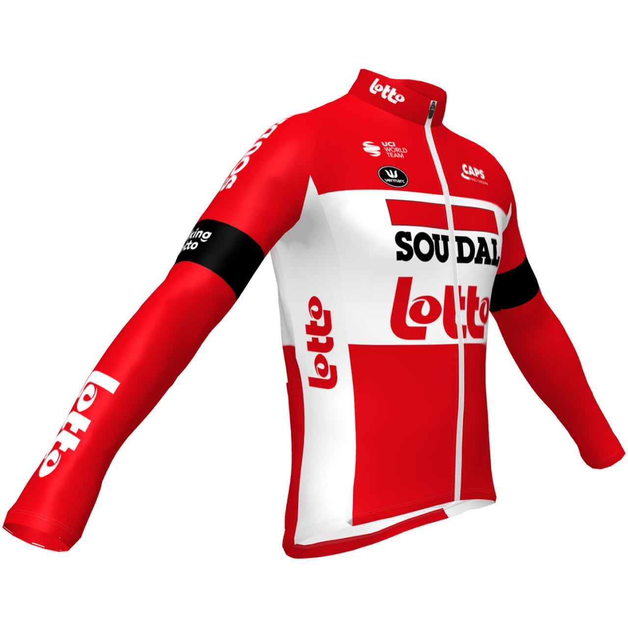 Lotto Cycling  Long Sleeve Jersey Bib Pants MTB Riding Sets Lotto-2022-001-DF