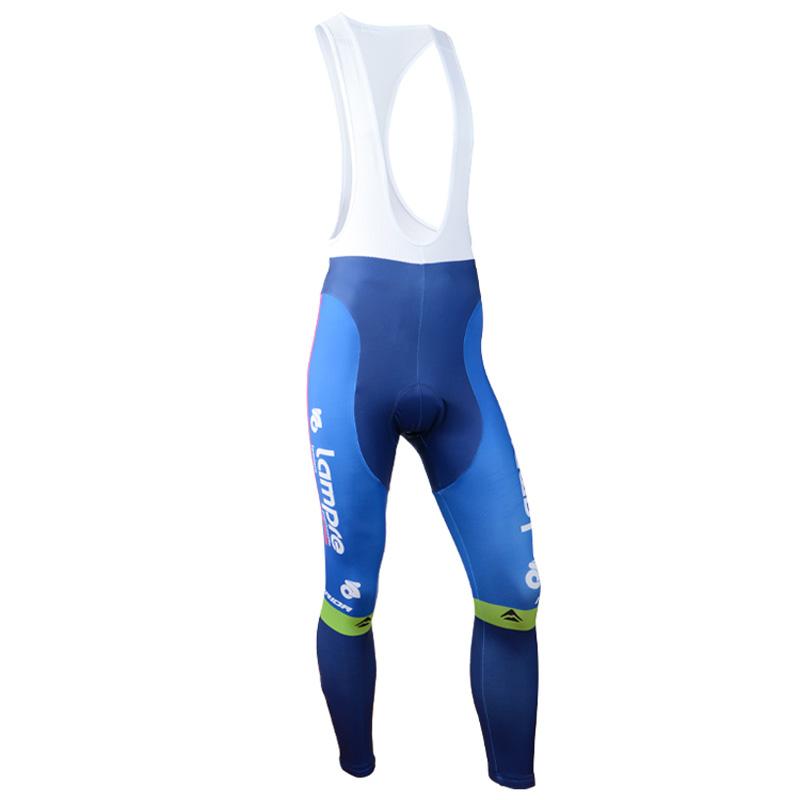 Men's long Sleeve Cycling Jersey (Bib) longs Lampre-001