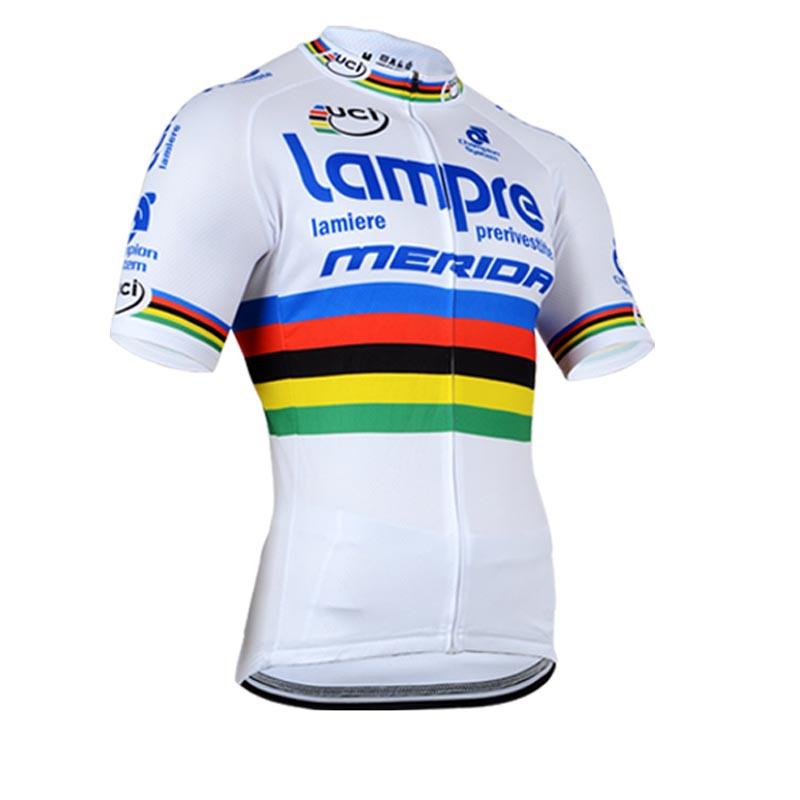 Men's Short Sleeve Cycling Jersey (Bib) Shorts Lampre-002
