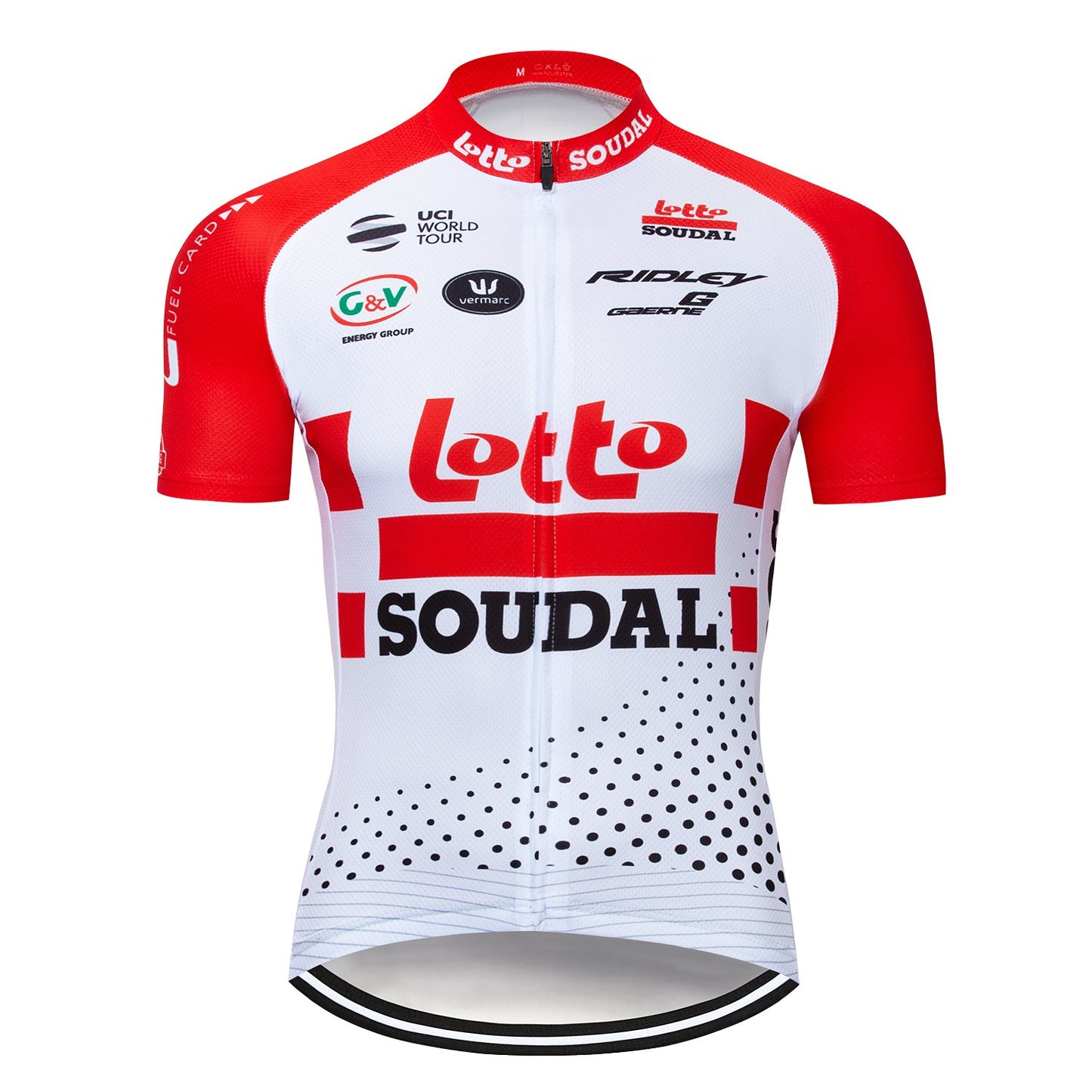 Men's Short Sleeve Cycling Jersey (Bib) Shorts Lotto-007