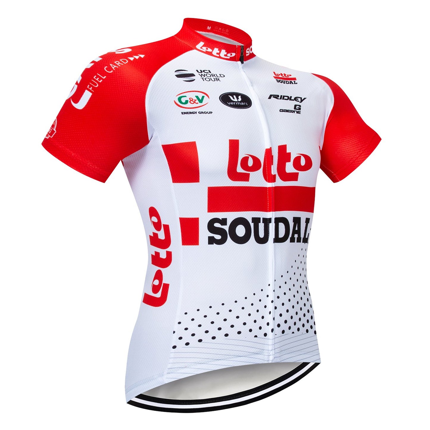 Men's Short Sleeve Cycling Jersey (Bib) Shorts Lotto-007
