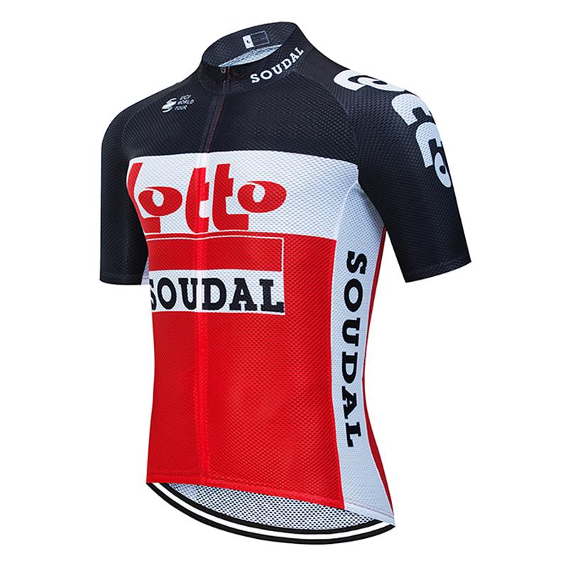 Men's Short Sleeve Cycling Jersey (Bib) Shorts Lotto-008