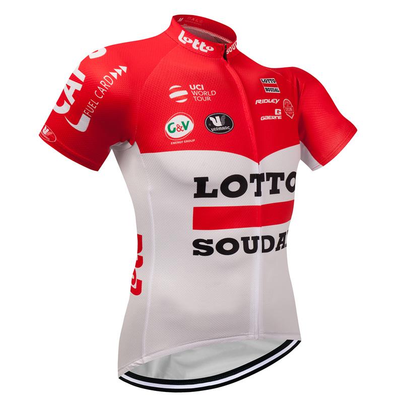 Men's Short Sleeve Cycling Jersey (Bib) Shorts Lotto-003