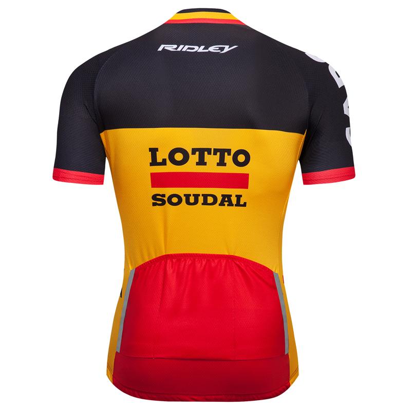 Men's Short Sleeve Cycling Jersey (Bib) Shorts Lotto-004