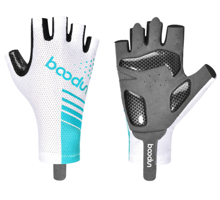 Ventilated Performance: Half Finger Cycling Gloves for Breathable Riding BOODUN 2101249