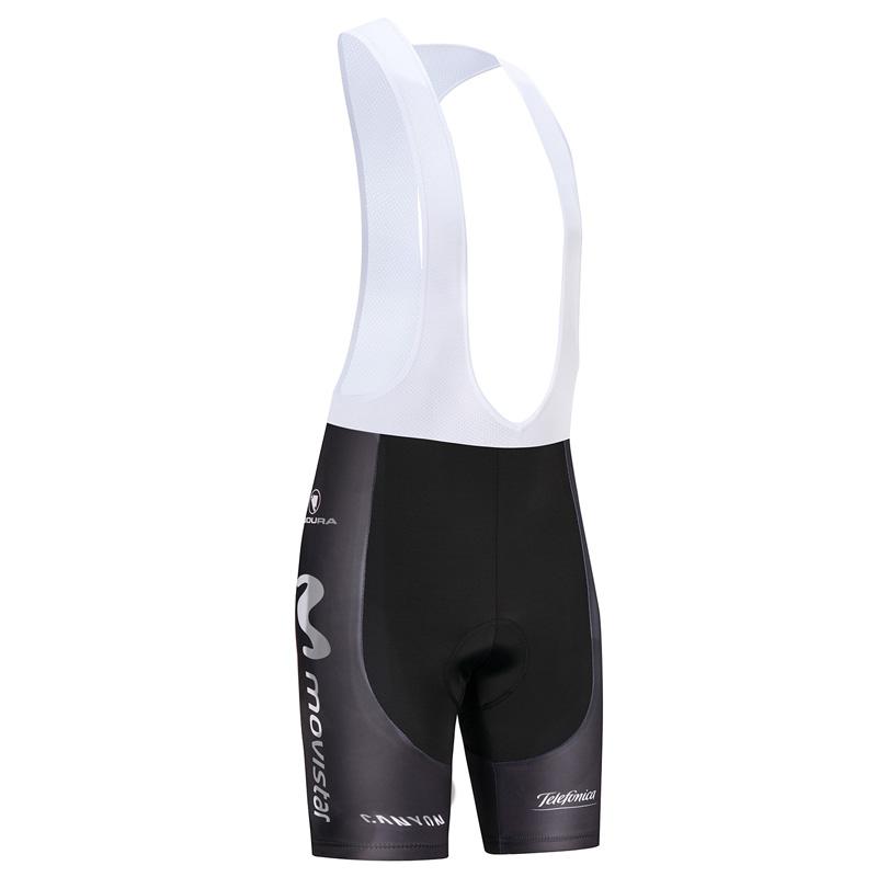 Men's Short Sleeve Cycling Jersey (Bib) Shorts MOVISTAR-002