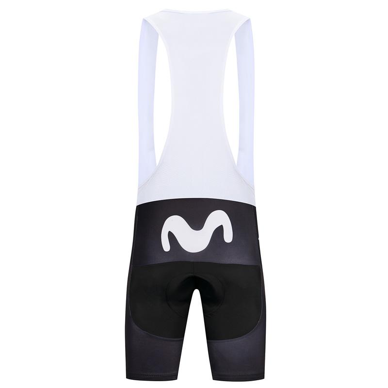 Men's Short Sleeve Cycling Jersey (Bib) Shorts MOVISTAR-002