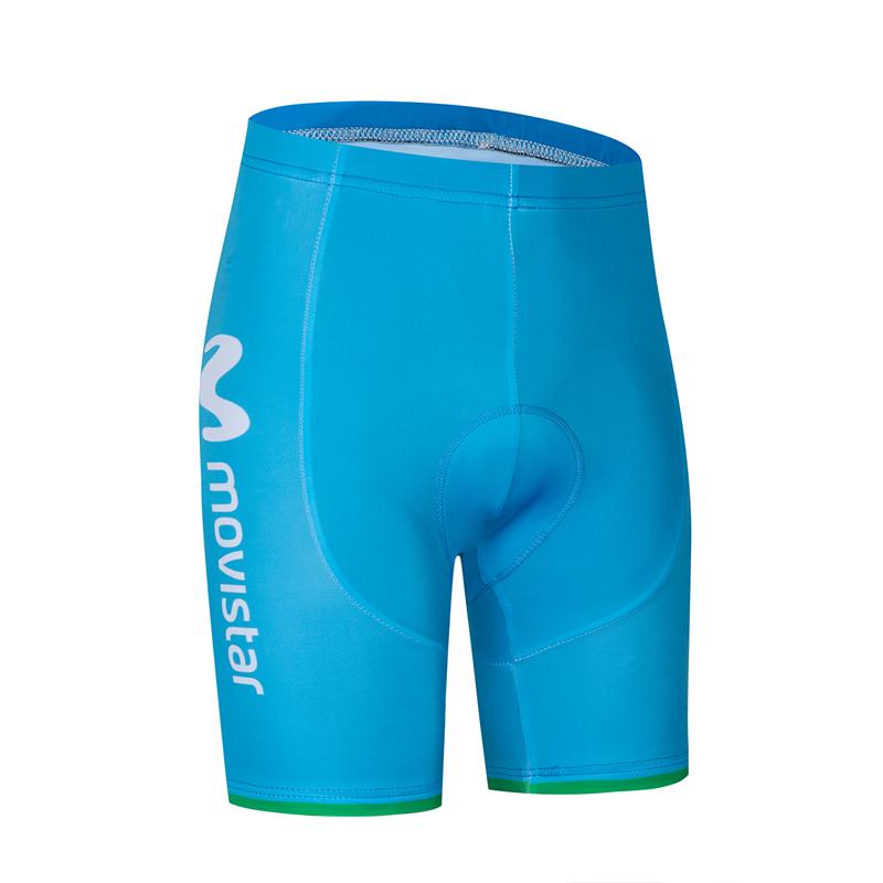 Men's Short Sleeve Cycling Jersey (Bib) Shorts MOVISTAR-003