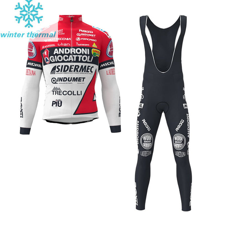 Mens Riding Long Sleeve Jersey Bib Pants ANDRONI GIOCATOLLI - SIDERMEC
