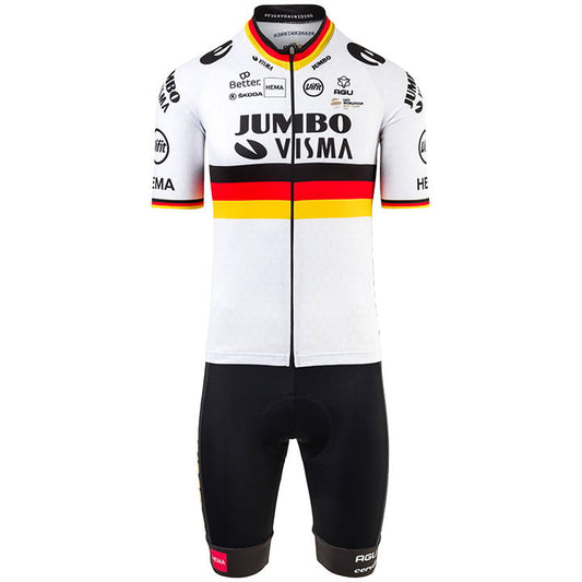 Men's Breathable Short Sleeve Cycling Jersey (Bib) Shorts JV-2022-005-AC