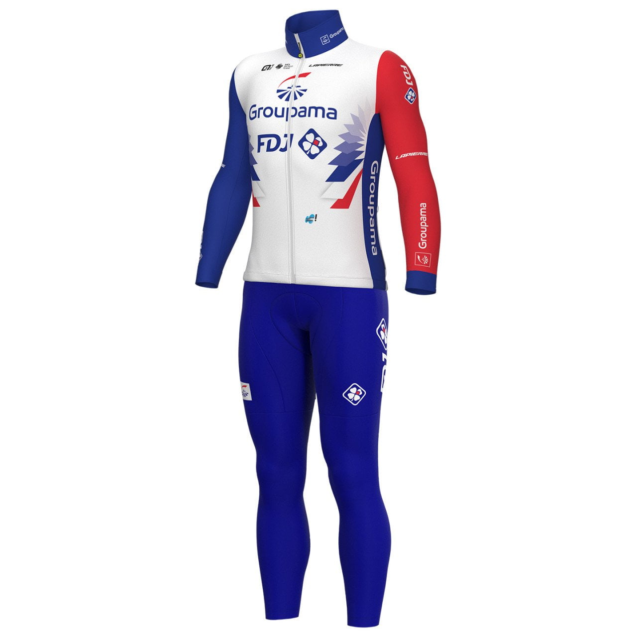 Cycling Long Sleeve Jersey Bib Pants MTB Riding Sets FDJ-2022-001-DF