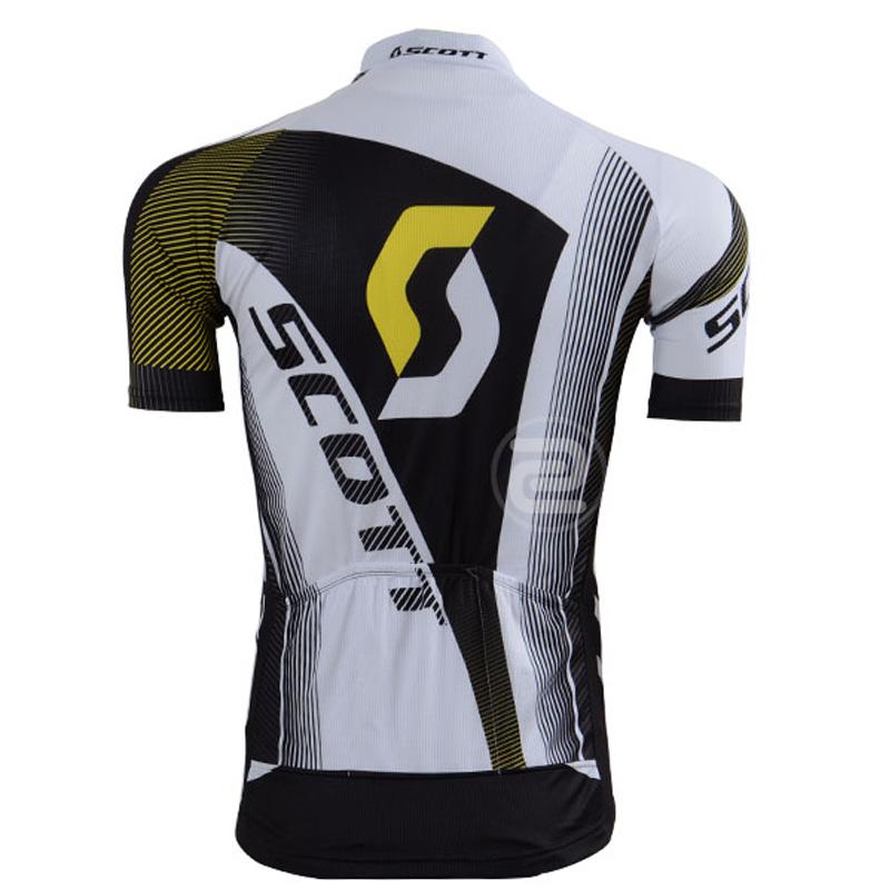 Men's Short Sleeve Cycling Jersey (Bib) Shorts SCOTT-001