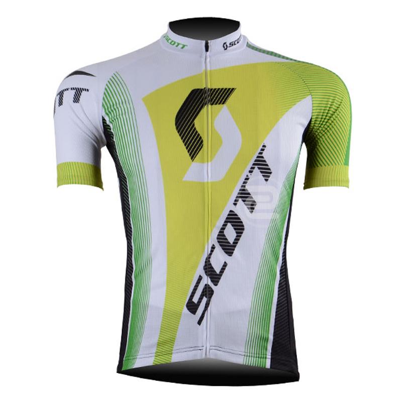Men's Short Sleeve Cycling Jersey (Bib) Shorts SCOTT-002