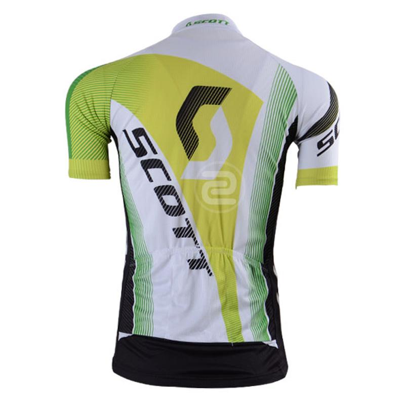 Men's Short Sleeve Cycling Jersey (Bib) Shorts SCOTT-002