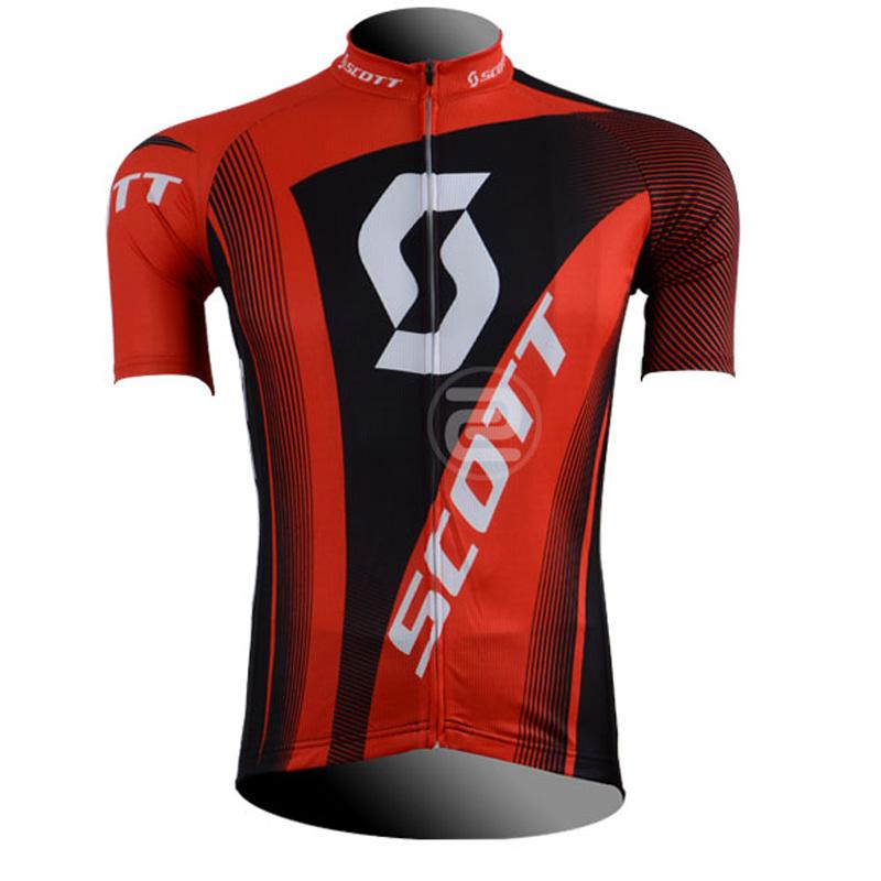 Men's Short Sleeve Cycling Jersey (Bib) Shorts SCOTT-003