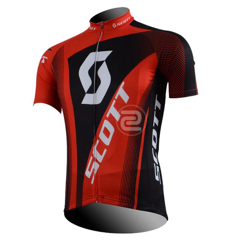 Men's Short Sleeve Cycling Jersey (Bib) Shorts SCOTT-003