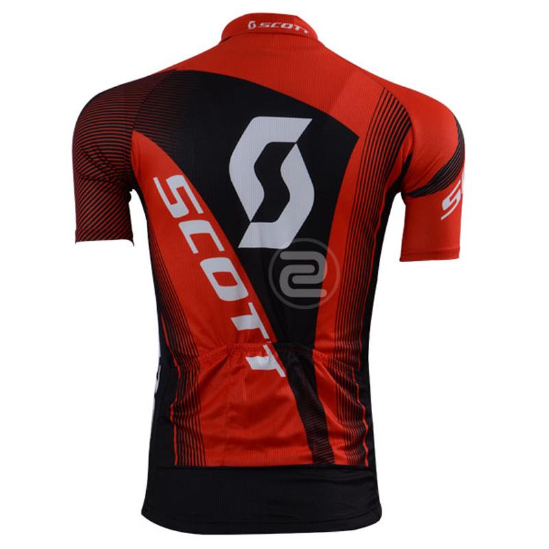 Men's Short Sleeve Cycling Jersey (Bib) Shorts SCOTT-003