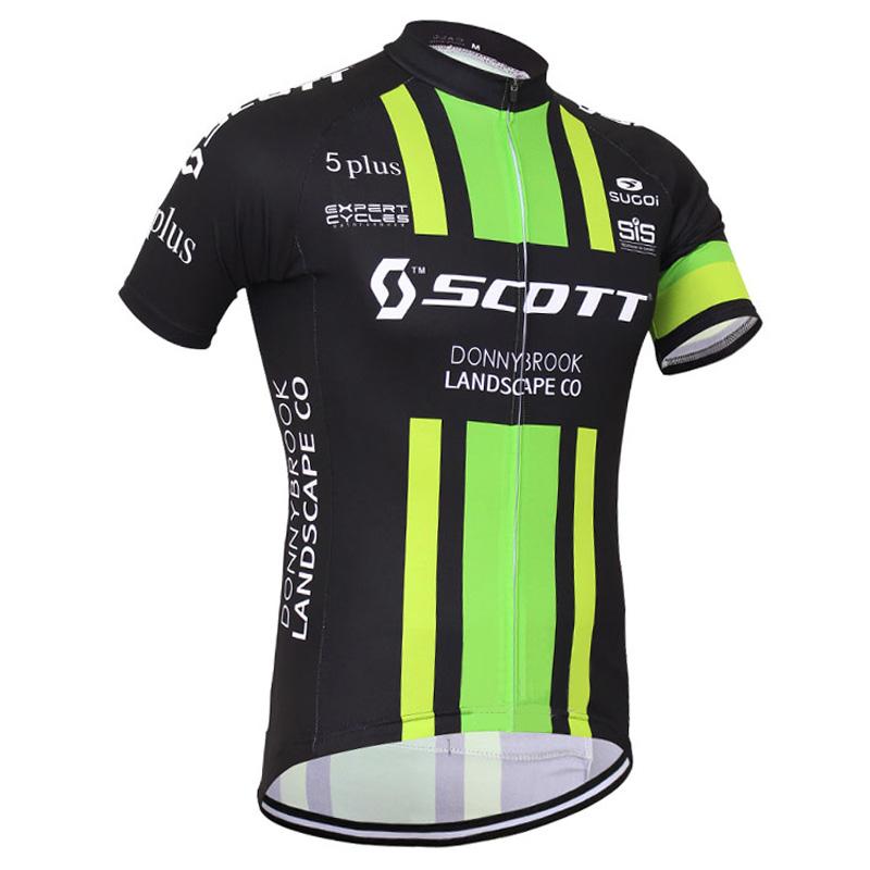 Men's Short Sleeve Cycling Jersey (Bib) Shorts SCOTT-012