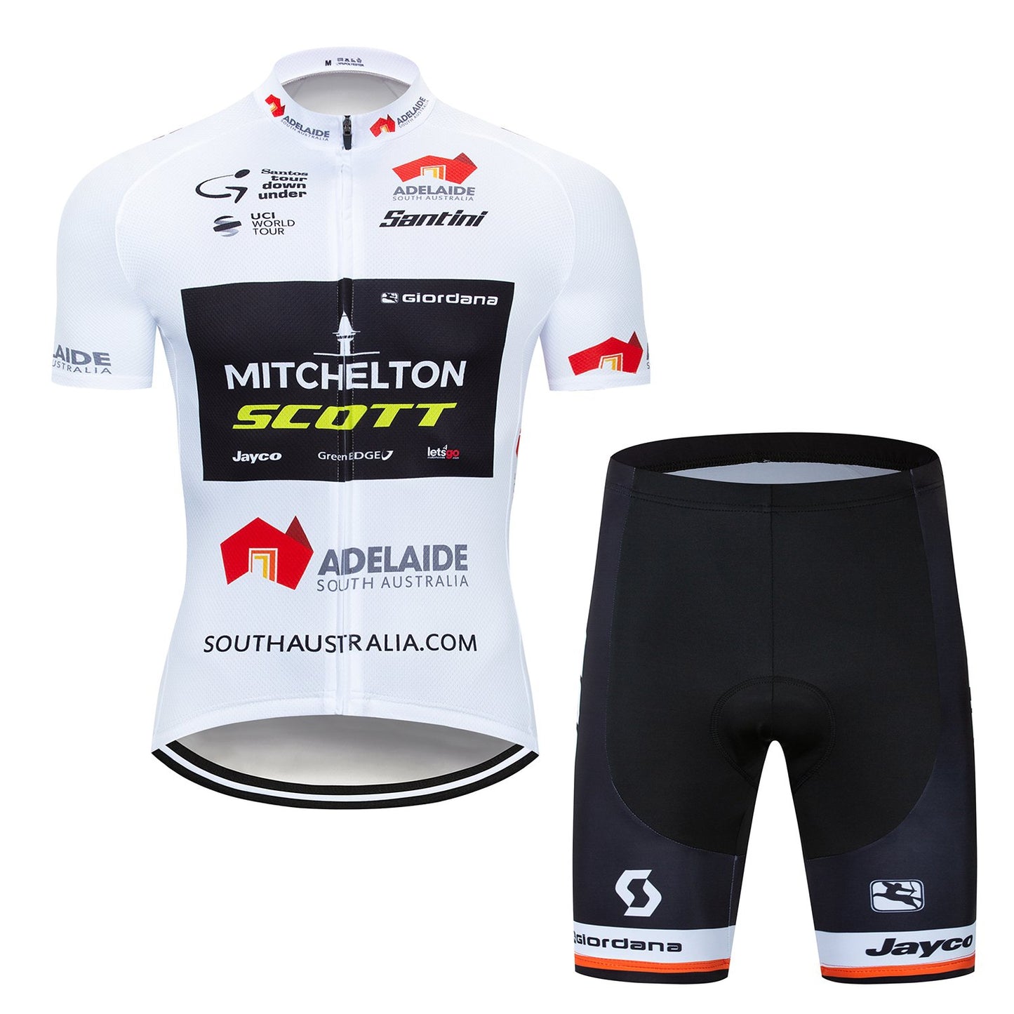 Men's Short Sleeve Cycling Jersey (Bib) Shorts SCOTT-016