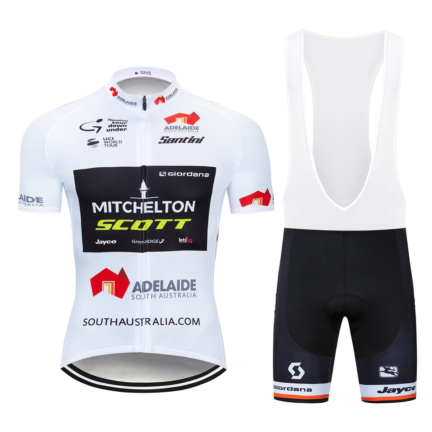 Men's Short Sleeve Cycling Jersey (Bib) Shorts SCOTT-016