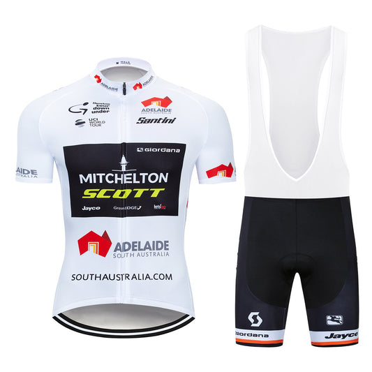 Men's Short Sleeve Cycling Jersey (Bib) Shorts SCOTT-016