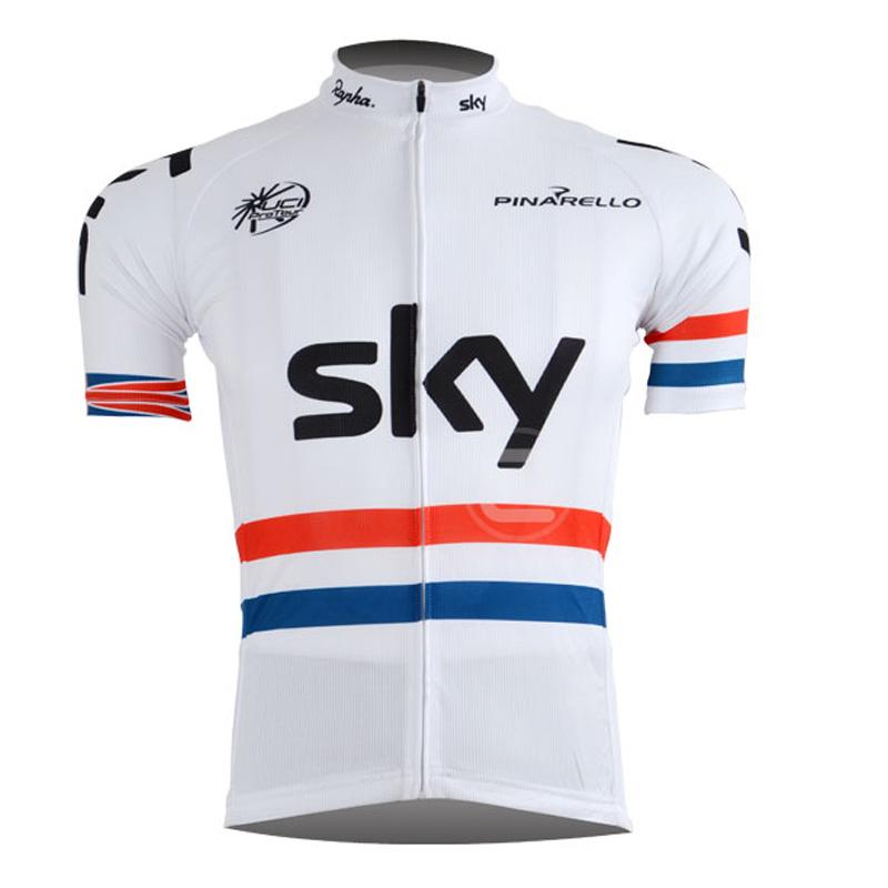 Men's Short Sleeve Cycling Jersey (Bib) Shorts SKY-003